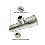 V101S 304 STAINLESS STEEL ANGEL VALVE - Image 3