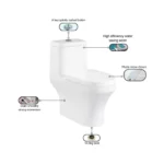 OSCAR PREMIUM CERAMICS COMBISET HIGH COMMODE - Image 3