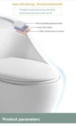 GD-2080A NEW ARRIVAL STANDARD DESIGN CERAMIC HIGH COMMODE - Image 3