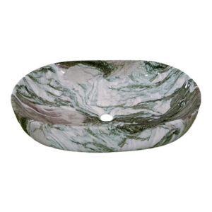 066M NEW COLORFUL DECORATIVE MARBLE COUNTER TOP BASIN