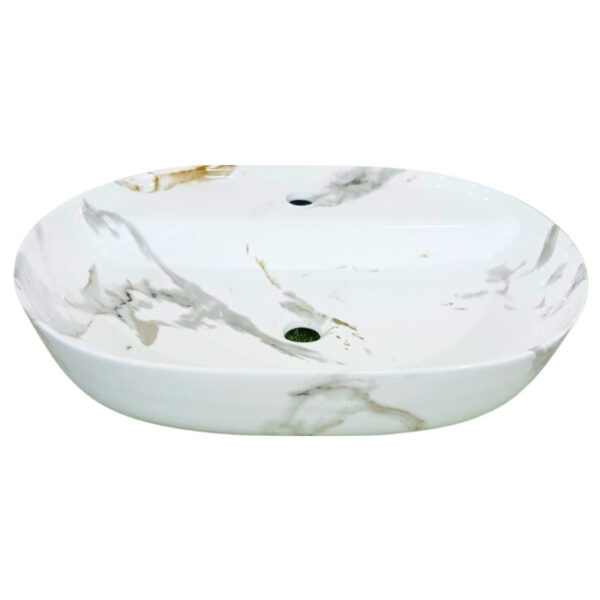 1022WM NEW DECORATIVE MARBLE COUNTER TOP BASIN