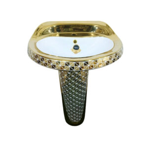 2293G-B LUXURIOUS DECORATIVE PEDESTAL BASIN