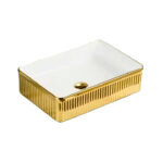 313G New colorful Decorative Counter Top Basin
