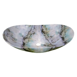 407M NEW COLORFUL DECORATIVE MARBLE COUNTER TOP BASIN