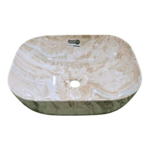 502M-12 NEW COLORFUL DECORATIVE MARBLE COUNTER TOP BASIN