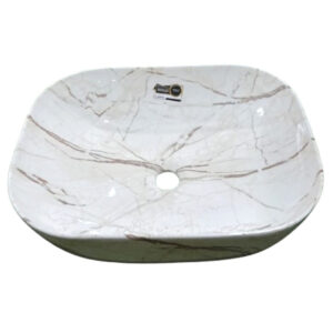 502M-15 Premium Marble Counter Top Basin