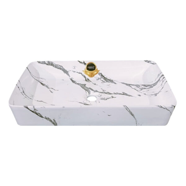 518-3 NEW COLORFUL DECORATIVE MARBLE COUNTER TOP BASIN