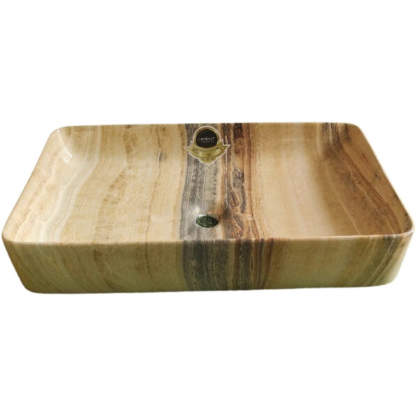 518M New Colorful Marble Counter Top Basin