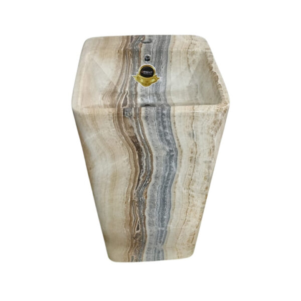 7004M-1 LUXURIOUS DESIGN MARBLE DRUM BASIN