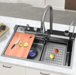 7546 Advanced Technology Handmade Multifunctional Smart Kitchen Sink
