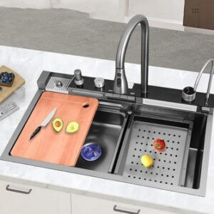 7546 Advanced Technology Handmade Multifunctional Smart Kitchen Sink