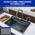 7546 Advanced Technology Handmade Multifunctional Smart Kitchen Sink - Image 3