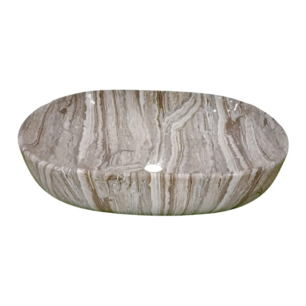 8410M NEW COLORFUL DECORATIVE MARBLE COUNTER TOP BASIN