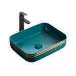 D502A-GR- colorful Decorative Counter Top Basin - Image 2