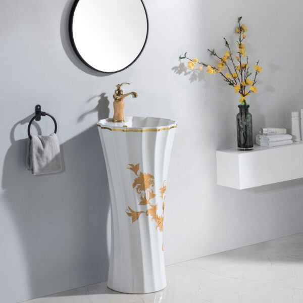 DECORATIVE DRUM BASIN 7171-G1