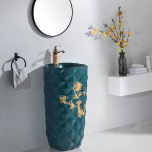 DECORATIVE DRUM BASIN 7173-RG