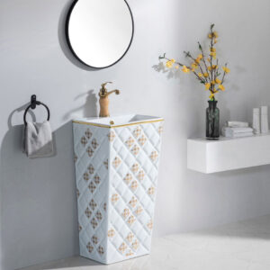 DECORATIVE DRUM BASIN 7174WG