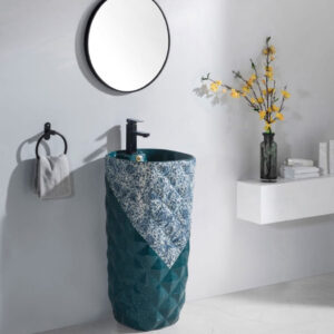 DECORATIVE DRUM BASIN DP7173L-GRP