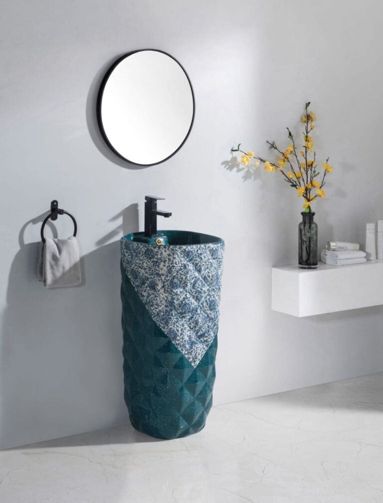 DECORATIVE DRUM BASIN DP7173L-GRP