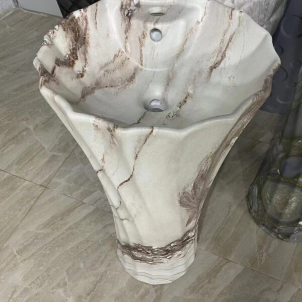 DECORATIVE DRUM BASIN P7171L