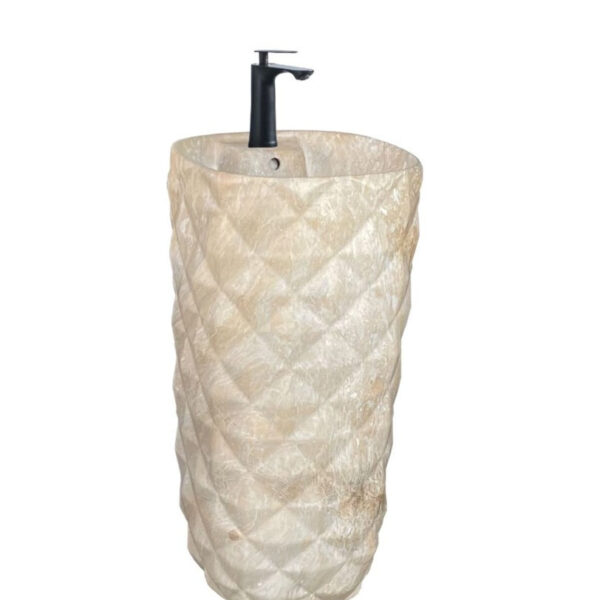 DECORATIVE DRUM BASIN P7173L