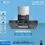 MILANO 36" KITCHEN HOOD CHIMNEY - Image 13